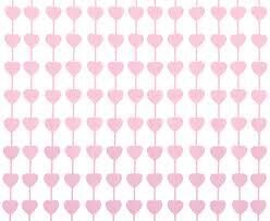 Lietutiņa aizkars, rozā folija sirdis, 100x200 cm